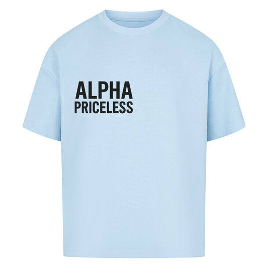 VACANCY AP We Don’t Compete We Conquer Shirt in light blue featuring bold text design.