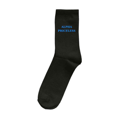 Premium Socken Streetwear – Alpha Priceless Signature Komfort Socken