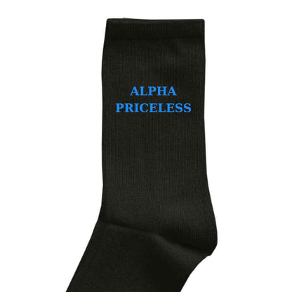 Premium Socken Streetwear – Alpha Priceless Signature Komfort Socken
