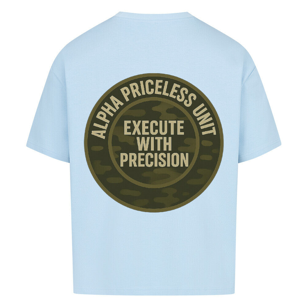 Design des Alpha Priceless Quality Unit Tee mit einem coolen Aufdruck auf der Rückseite.
