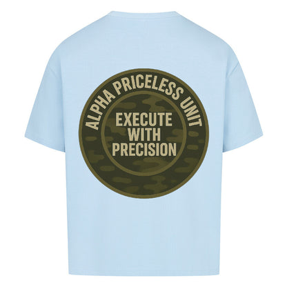 Design des Alpha Priceless Quality Unit Tee mit einem coolen Aufdruck auf der Rückseite.