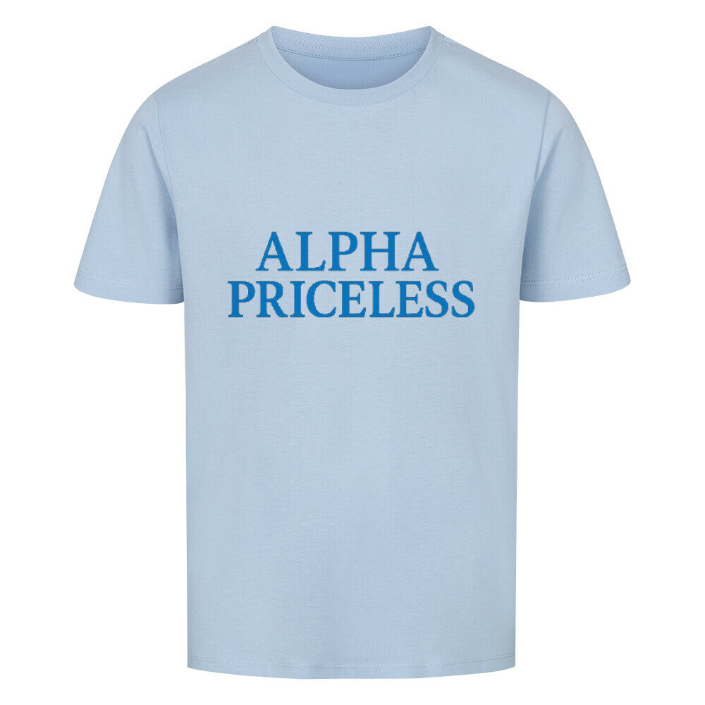 T-Shirt mit dem Aufdruck "ALPHA PRICELESS" für Jungen, Teil von Alpha Priceless Boys Club Leaders.