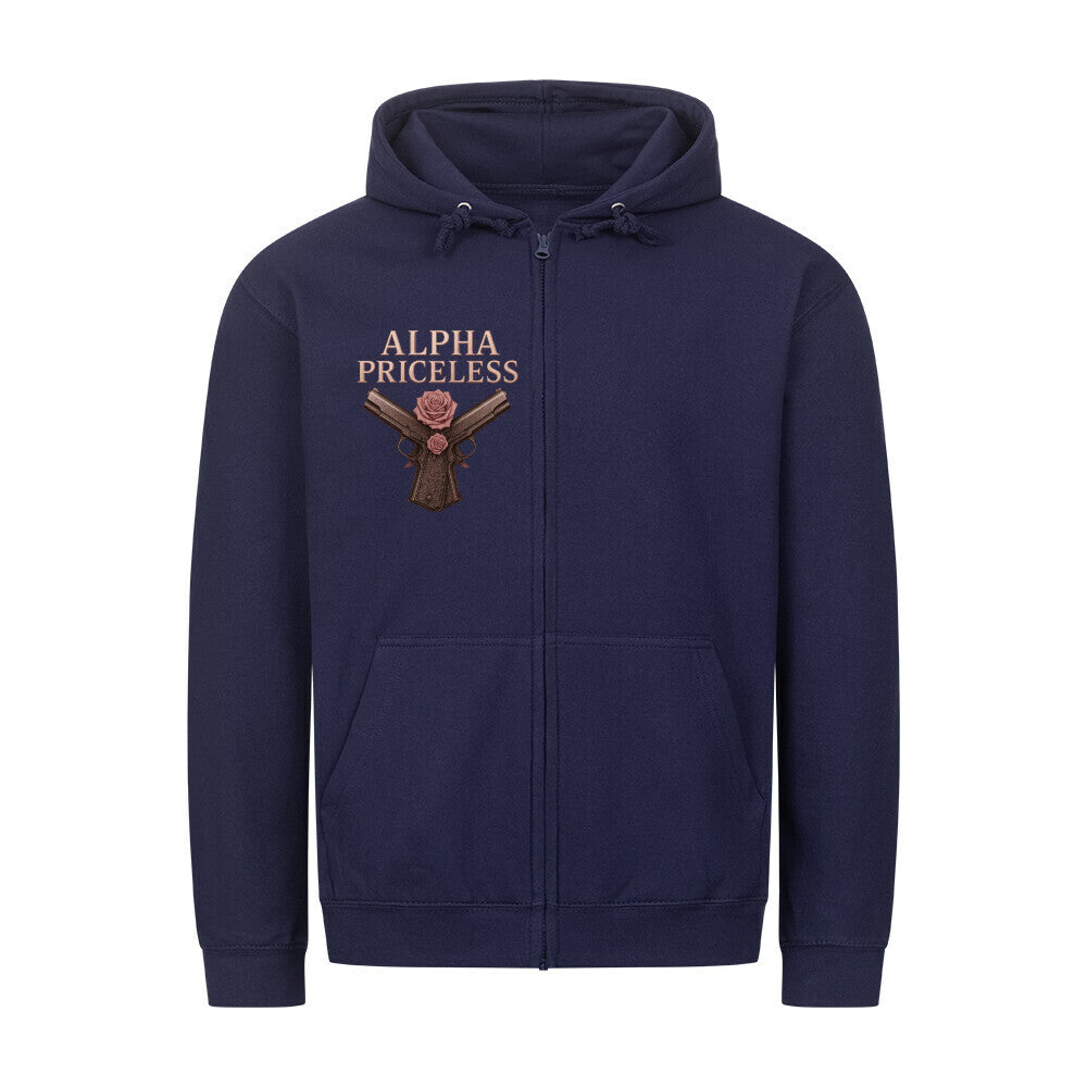 Alpha Priceless Zip Hoodie - Ultimate Comfort and Style - Alpha Priceless