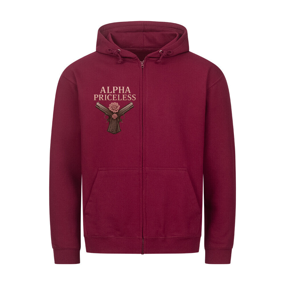 Alpha Priceless Zip Hoodie - Ultimate Comfort and Style - Alpha Priceless