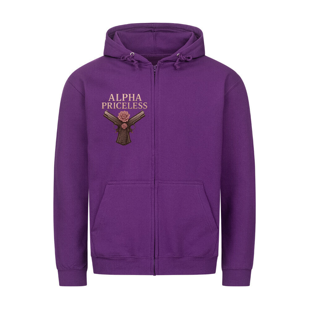 Alpha Priceless Zip Hoodie - Ultimate Comfort and Style - Alpha Priceless