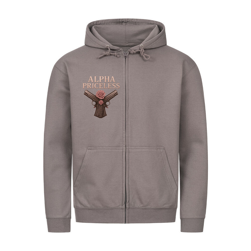 Alpha Priceless Zip Hoodie - Ultimate Comfort and Style - Alpha Priceless