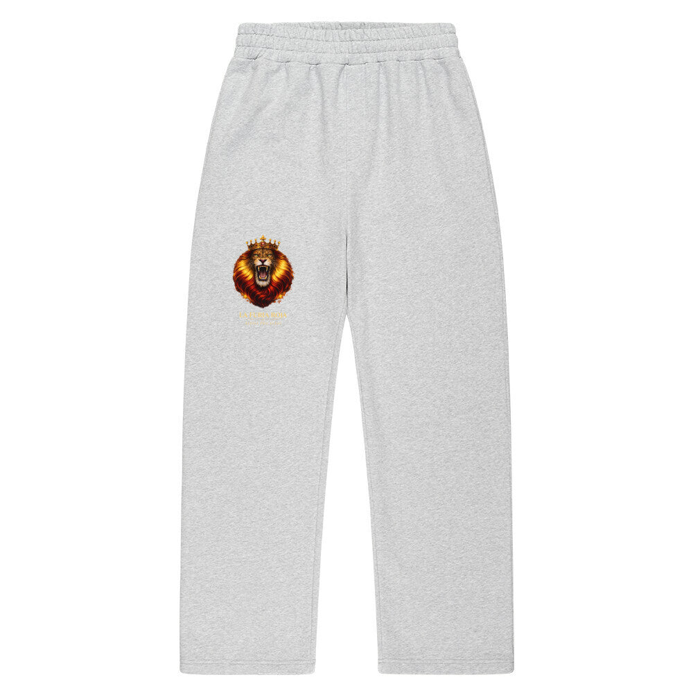 VACANCY La Furia Roja Oversized Sweatpants mit Löwenmotiv und lockerer Passform, perfekt für Streetwear.