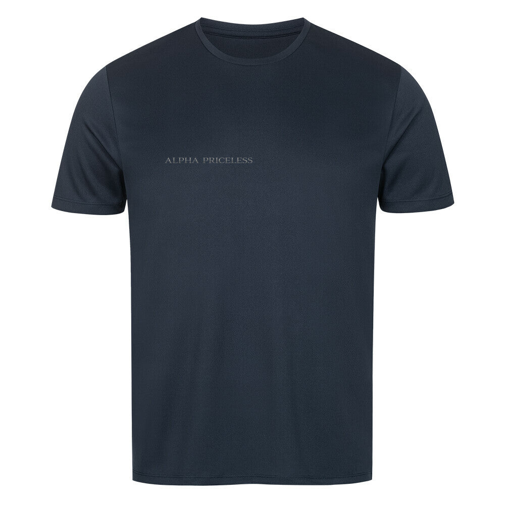 Sport T-Shirt Alpha Priceless Sparring Queen - PerformX Tee in navy color, designed for athletic performance and comfort.