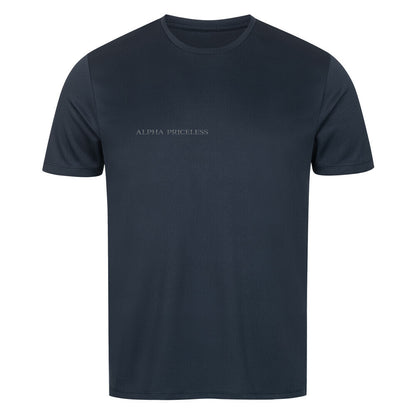 Sport T-Shirt Alpha Priceless Sparring Queen - PerformX Tee in navy color, designed for athletic performance and comfort.