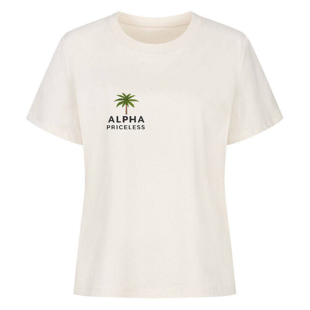 Premium Organic Coconut Shirt Tee mit Palmendesign, lässig und nachhaltig, aus hochwertiger Bio-Baumwolle gefertigt.
