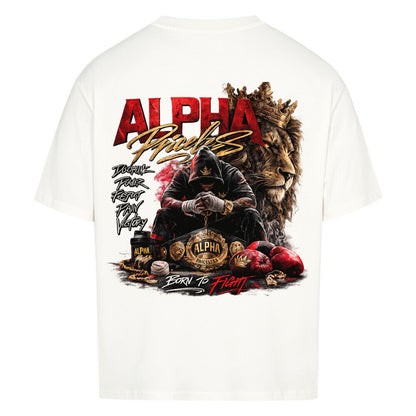 Alpha Priceless - Born to Fight Oversized Shirt - Alpha Priceless